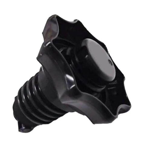Spare Tire Hold Down Bolt And Retainer Clamp Screw For Golf 6 Mk6 1KD803899B L1KD803899B, black steel, angled view