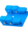 Super Cool Qinkyh Welding Wire Fixture And Soldering Table Clamp That Lets You Handle Any Diameter From 0.3 To 8mm With Ease, blue metal fixture