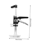 Solid Grip Handheld Leveling Jack Pair Multi Purpose Tile Lifter And Cabinet Adjuster No Sweat Setup Game Changer For Weekend Warriors And Pro Craftsmen Demanding Perfect Alignment Today, shown measuring 40.5cm tall.
