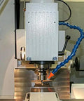 Beefy Straight Collet Milling Chuck Holder For MT4 ER32 Extension Rod With Straight Shank CNC Lathe Tool installed in machine