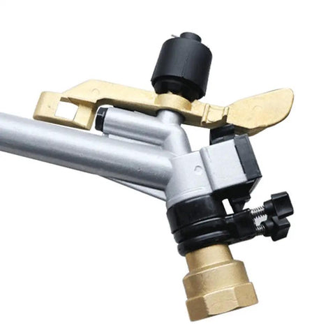 Heavy Duty 360 Degree Adjustable Irrigation Spray Gun With 1.5 Inch Interface for garden orchard high pressure zinc alloy tool