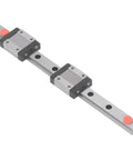 MGN12C Linear Guide Rail Kit With 2 Sliding Blocks For 3D Printers And CNC Machines Heavy Duty Stainless Steel Motion Guide 2.84kN Dynamic Load 100mm Rail Length Smooth Precision Linear Bearings For Pros And DIYers, 100mm rail with two blocks