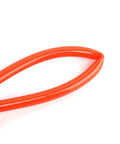 Orange PU Pneumatic Air Tubing Hose Three Eighths Inch Diameter Ten Meter Length, coiled view of flexible polyurethane tubing