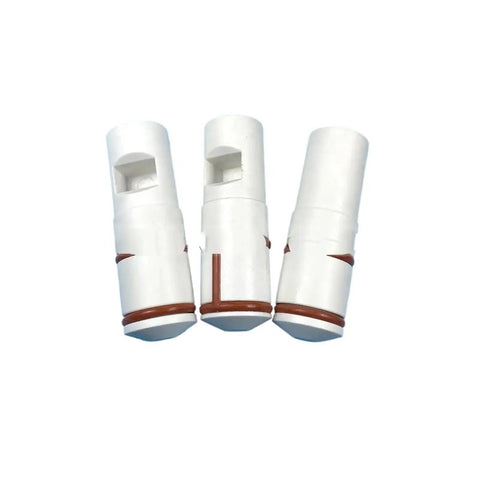Front Panel Block Spare Part For Commercial Soft Serve Ice Cream Machines Built Tough For Busy Kitchens Heavy Duty Precision Crafted Standard Size Easy Install Fits Various Models High Quality Ice Cream Equipment Replacement Part, white plastic