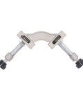 Built Tough Adjustable Right Angle Corner Clamp for Welding, Metalworking and Woodworking, aluminum alloy tube clamp on white background