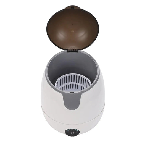 Top view of 13L Mini Underwear Washing Machine with open lid, PP shell, and inner spinner for socks and baby garments.