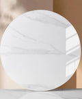 Round Lazy Susan Turntable For Dining Table Rotating Dinner Plate Tray Rock Slab Centerpiece Silent 360 Degree Rotation