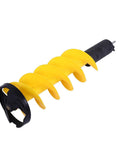 8 Inch Ice Auger Drill Bit With Carbide Cutter 28 Inch Nylon Spiral Post Hole Digger Attachment For Standard Electric Drill