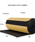 Top Tier Fire Resistant Acoustic Foam Wall Panels For Home Soundproofing Self Adhesive Egg Crate Insulation To Kill Echoes And Mute Street Racket Grey DIY Studio Sound Treatment rolled butyl rubber sheet with kraft paper backing, one meter by five meters