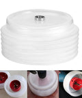 125mm Hole Saw Dust Bowl Rubber Dust Cover Collector For Drilling And Ceiling Cuts Flexible Pro Grade Mess Free Sawdust Shield