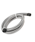 Ultimate Fuel Line Kit Featuring 3 Feet Of AN-6 CPE Hose With Essential 90 And 45 Degree Adapters Perfect For Sleek Replacement Installations On Hot Rods Or Muscle Cars That Need Reliable Routing Solutions. Coiled braided AN-6 fuel hose.