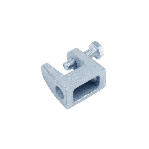 10 Piece Tough As Nails Top Beam Clamps And C Clamps For 3/8 Inch Threaded Rod With 3/4 Inch Jaw Opening Hot Dipped Galvanized Steel No Fuss Vertical Support System