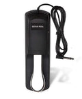 Universal Sustain Pedal For Keyboard And Digital Piano With Polarity Switch And Anti Slip Rubber Mat Durable ABS Plastic And Metal Build
