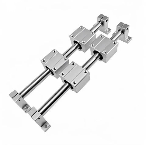 All In One Ball Screw Kit With 12mm And 16mm Linear Shafts SCS12UU SCS16UU Bearings SK12 SK16 Linear Blocks SFU1605 Ball Screw BKBF12 850mm Length For Smooth Quiet Precise Motion Performance Ready, linear shaft kit