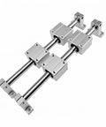 Rock-Solid Ball Screw Kit With 12mm And 16mm Linear Shafts SCS12UU SCS16UU Bearing Blocks SK12 SK16 Guides SFU1605 Ball Screw BKBF12 FKFF12 EKEF12 DSG16H 1150mm Length Built To Deliver Smooth CNC Motion And Rugged Precision, 12/16mm shafts