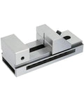 Beefy 4 Inch Precision Vise For Milling Machines With Quick Adjust Jaw Width Universal Clamp Tool Accessory Side View