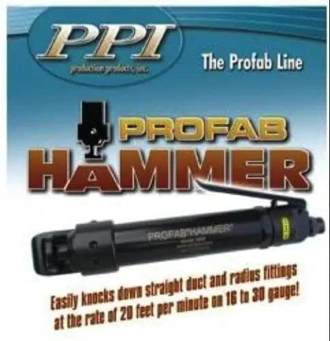 Lock Air Hammer Anvil Model 1800 display with branding and operation details.