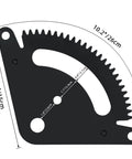 25 Tooth Steering Sector Gear Kit For Lawn And Garden Tractors L105 L108 L110 L111 L118 L120 L130 G110 With Pinion Gear Direct Replacement High Toughness Steel