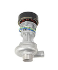 Close-up of 1000W Portable Water Turbine Generator, aluminum alloy construction, designed for home power and lighting, off-grid use