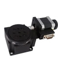 Motorized Rotary Positioning Stage Pro Grade Precision With Electric Worm Gear Drive Hollow Rotating Table