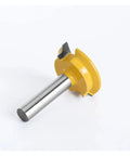 Premium 1/2-Inch Drawer Lock Router Bit With Straight Tenon Knife for Super Strong Wood Drawers And Quick Precision Joinery Projects That Build Like A Boss, showing carbide tip and 1/2-inch shank.