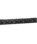 Front view of Ultra Flexible 8 Channel Microphone Splitter For Stage And Studio with 8 XLR inputs, 1U rack design.