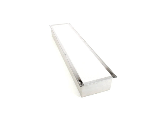 Infrared Burner Replacement Part For Commercial Kitchen Ranges, Large Natural Gas, 28 Inch Width, stainless steel design