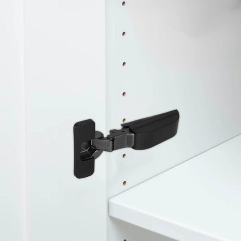 Installed Soft Close Cabinet Door Hinges With Silent Buffer Self Closing Kitchen Cabinet Hardware Hidden Mounting Replacement