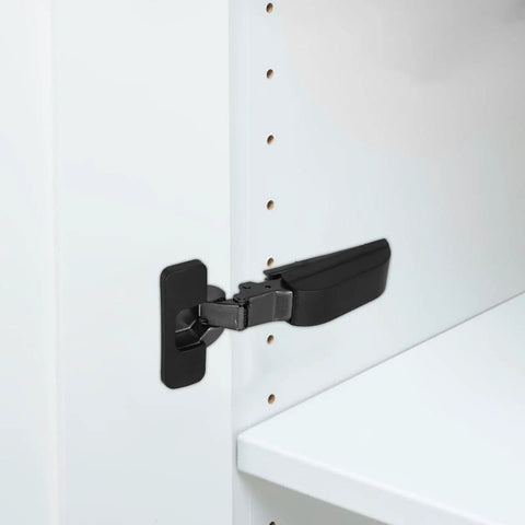 Soft Close Cabinet Door Hinges With Silent Dampers For Kitchen Cabinets, Easy Install Replacement Hinges, Concealed Mounting Hardware