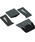 CNC-machined black aluminum body panels from Aluminum Roll Cage And Body Panel Set For 1/18 RC Crawler UTB18 Upgrade Kit