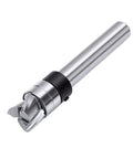 Kick Your Woodworking Game Up A Notch With This Laisanim Flush Trim Router Bit, Featuring A Rock Solid 1/4 Inch Shank And Sweet 3/8 Inch Diameter For Perfect Trimming Jobs On Any Template Without Gimmicks Or Messy Cleanup! Router bit with 1/4 inch shank and 3/8 inch cutter for precise woodworking.