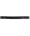 Slick 16 Port Rack Mount Kvm Over Ip Switch With Built In Lcd Screen, sleek design, side view, for server management.