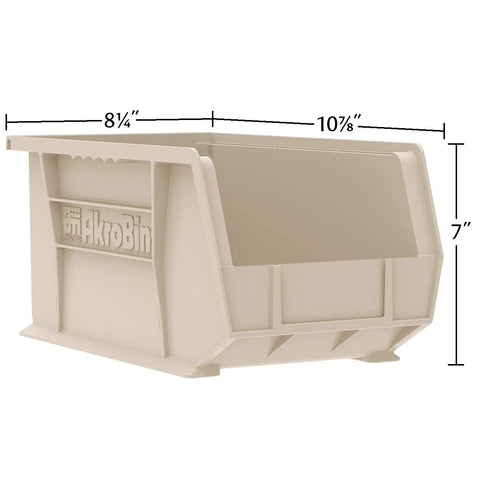 Space Saving Stackable Plastic Storage Bins For Garage Pantry And Craft Organization Multi Purpose Bins Hold Up To 50 Pounds