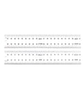 Heavy Duty Tempered Steel Rule With Satin Chrome Finish For Quick Reading And Millimeter Graduation Dual Sided