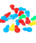 Colorful Needle Threaders Set Of 20 For Hand And Machine Sewing Tools For Crafting Knitting Quilting And DIY Art Ideal For Quick Threading With Plastic Construction Lightweight Design Random Color Mix Eketirry, showing vibrant plastic needle threaders in various colors on white background.