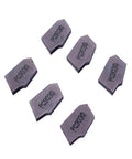 Premium 10 Pc Carbide Turning Inserts For Precision Metal Lathe Work SP200 PC9030 NC3020, six inserts displayed on white background.