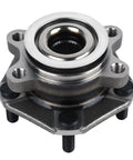 Front Wheel Bearing And Hub Assembly 5 Lugs Budget Friendly And Plug And Play For Nissan Sentra 2013 To 2019, Leaf 2013 To 2017