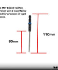 RC Hex Bit Set And Tool Kit 1.5mm 2.0mm 2.5mm Hex Head Allen Wrench Bits For Screwdrivers Electric Screw Guns And Power Drills