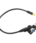 Snazzy E Bike Sensor Connector Built For TSDZ-2 Motor 10cm Wire Plus Plug And Play Fitment For Speed Torque Throttle Sensors No Mods Needed, black 10cm cable connector