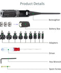 Red Dot Laser Bore Sight Kit For Pistols Rifles Scopes And Shotguns With Multi Caliber Adapters Up To 0.54 Caliber product components