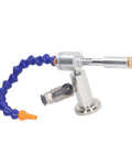 Cold Air Drying Gun With Flexible Tube And Aluminum Alloy Body, 7 Bar 520 BTU Dry Cooling Airflow System For Milling Drilling And Welding