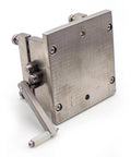 DIY Manual Plate Rolling Machine Handy Mini Bending Tool For Soft Metal Sheets And Tubes, stainless steel side view