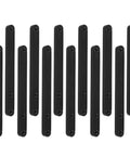 12 Piece Bottom Mount Plastic Drawer Slides Set For Dressers And Cabinets Smooth Glide Replacement Rails black plastic