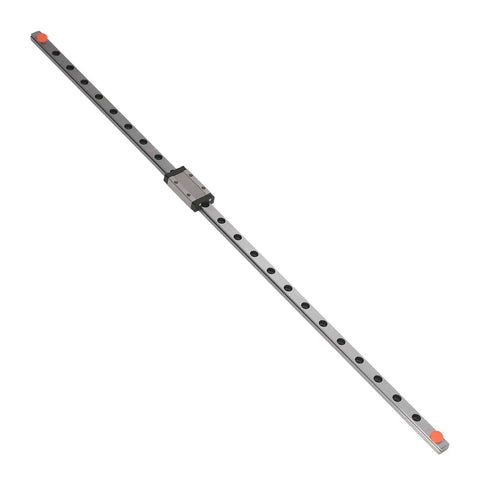 500mm L Motion Slide Block Kit For CNC And 3D Printing, Beefy Steel Rails With Low Friction Multi Beas For Smooth, Precise Movement And High Load Capacity.