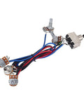 2 Volume 2 Tone Guitar Wiring Harness With 3 Way Switch 500K Pots Copper Shaft Sleeve Anti Aging Wires For LP Style Guitars Plug And Play Ready To Ship