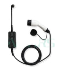 Portable Level 2 EV Charger For Electric Vehicles With J1772 Type 1 Plug 16A 3.6kW 5m Cable IP54 Schuko Portable EVSE Adjustable