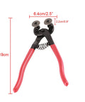 Heavy Duty Tile Cutter With Tungsten Carbide Wheel For Glass Ceramic And Mosaic 20cm Hand Tool with ergonomic grip