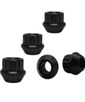 Beefy Titanium Lug Nuts Set 20 PC 12 Point Stud Lock M12x1.5 And M14 Threads Open End Black Ti GR5 6AL4V Aerospace Grade