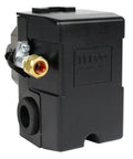 Air Compressor Pressure Switch Replacement Valve With Unloader For Four Port Systems 145 To 175 PSI black control unit