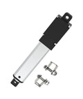 Powerful 75mm 20N Mini Linear Actuator 12V High Speed 1.2 Inches Per Second 4.5lb Load 3 Inch Stroke Includes Mounting Brackets